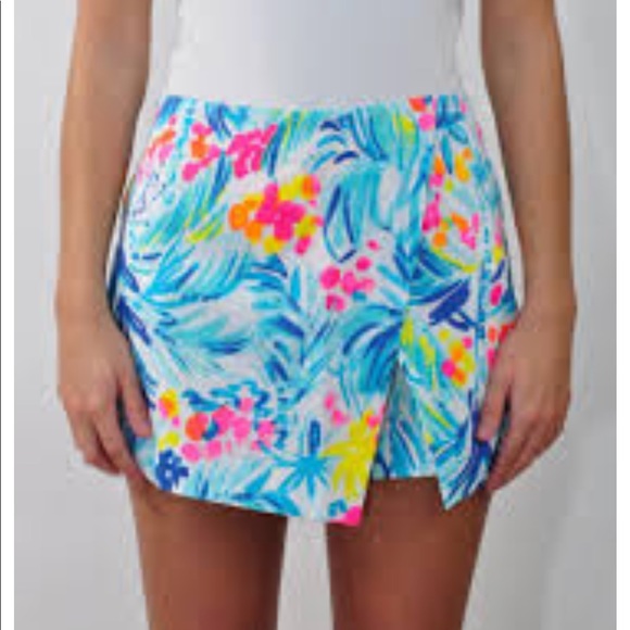 Lilly Pulitzer Pants - Lilly Pulitzer Serene blue skort